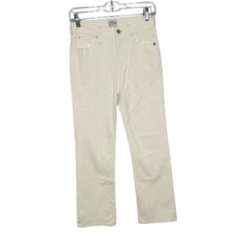J.Crew Ivory Women’s Corduroy Pants. Size 24. NWT